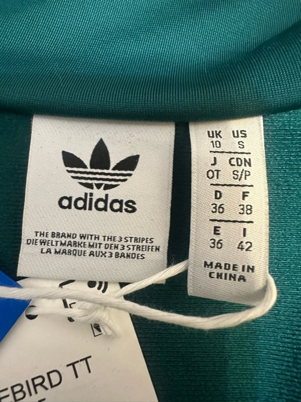 #134- NEW adidas Adicolor Classics Firebird Track Top - Picture 12 of 14